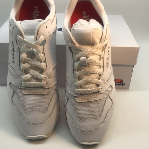 Ellesse Menś  147 Leather Shoe  Size 11 - Picture 13 of 16